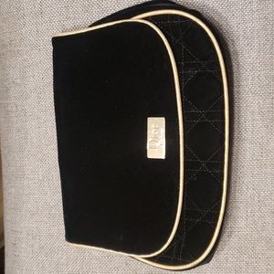 Dior velvet bag/clutch